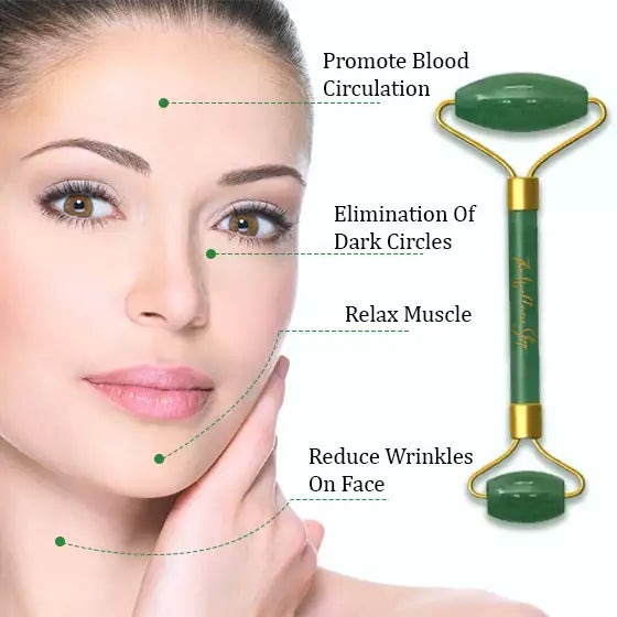 Jade Crystal Facial Roller-100g