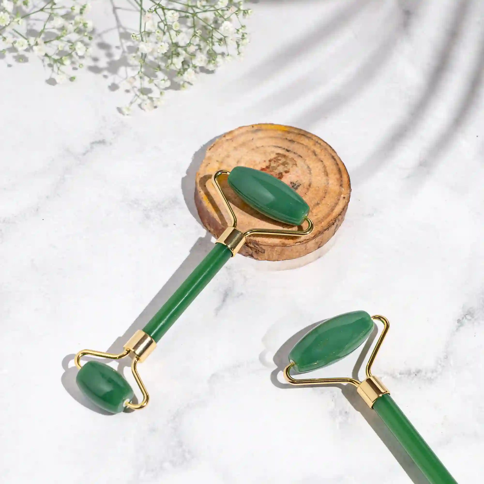 Jade Crystal Facial Roller-100g