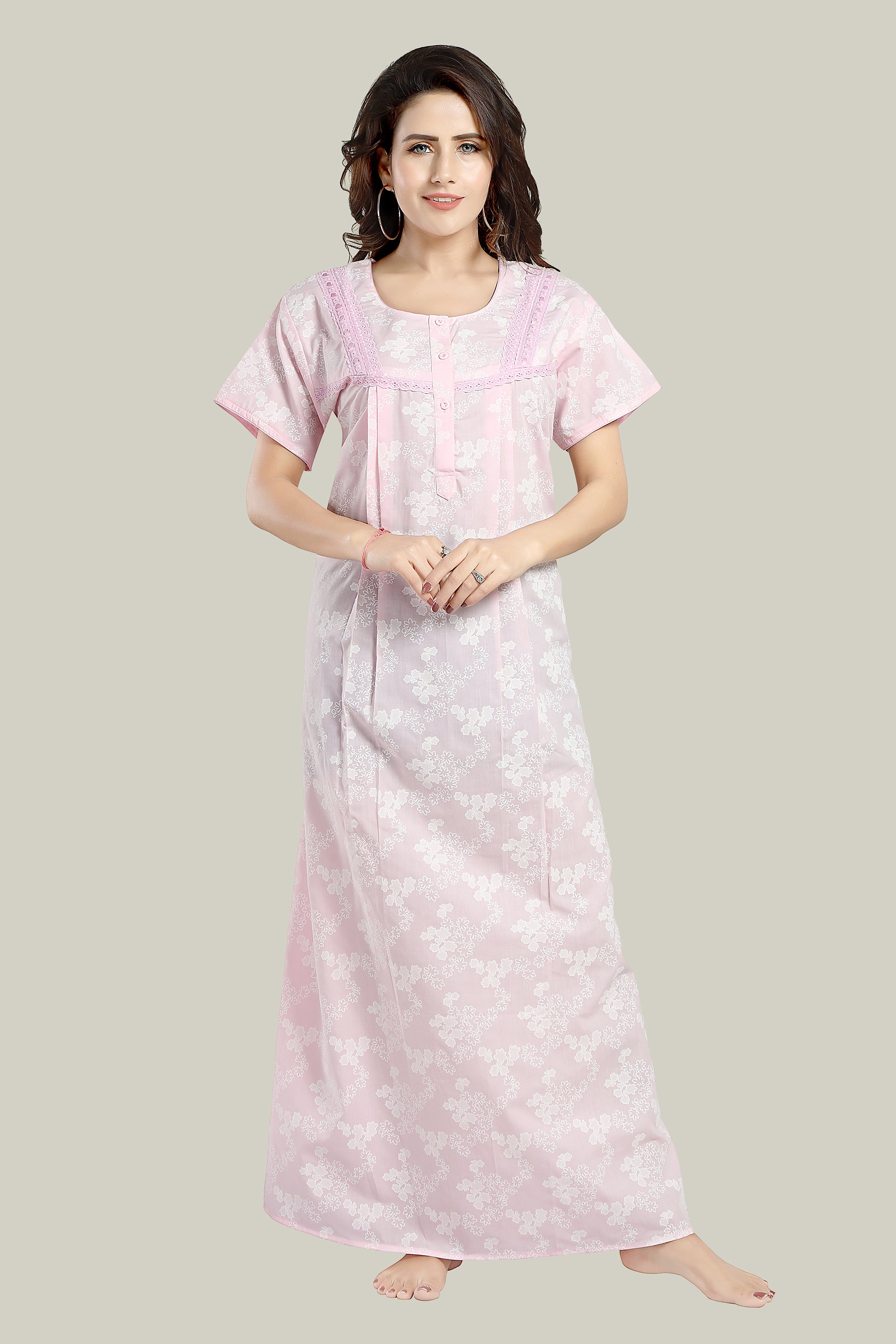 Blossom Pink Italian Cotton Juli-2XL