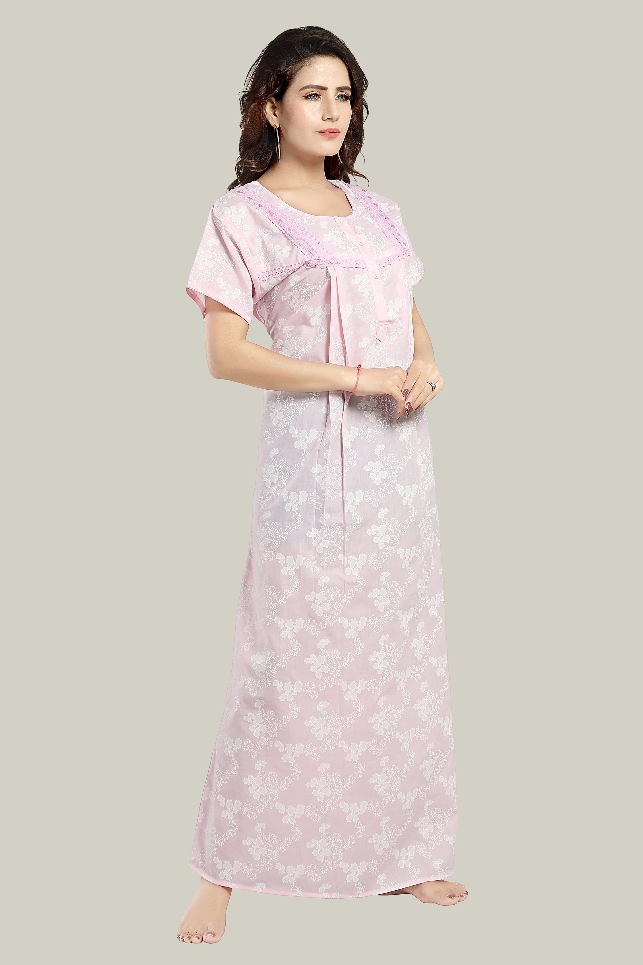 Blossom Pink Italian Cotton Juli-2XL