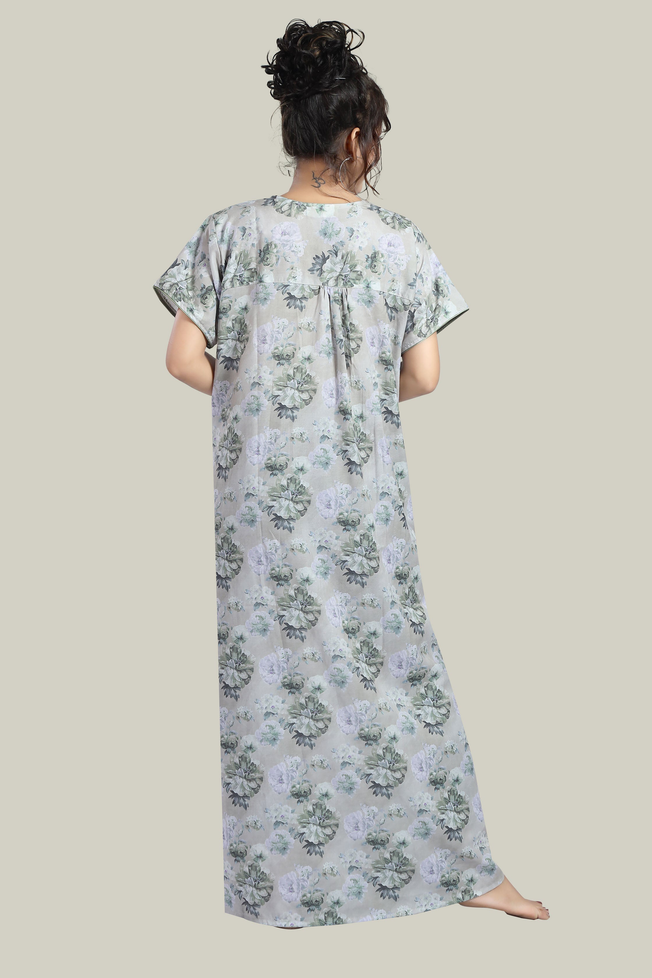 Digital Pearl Grey Reyon Anchal-M