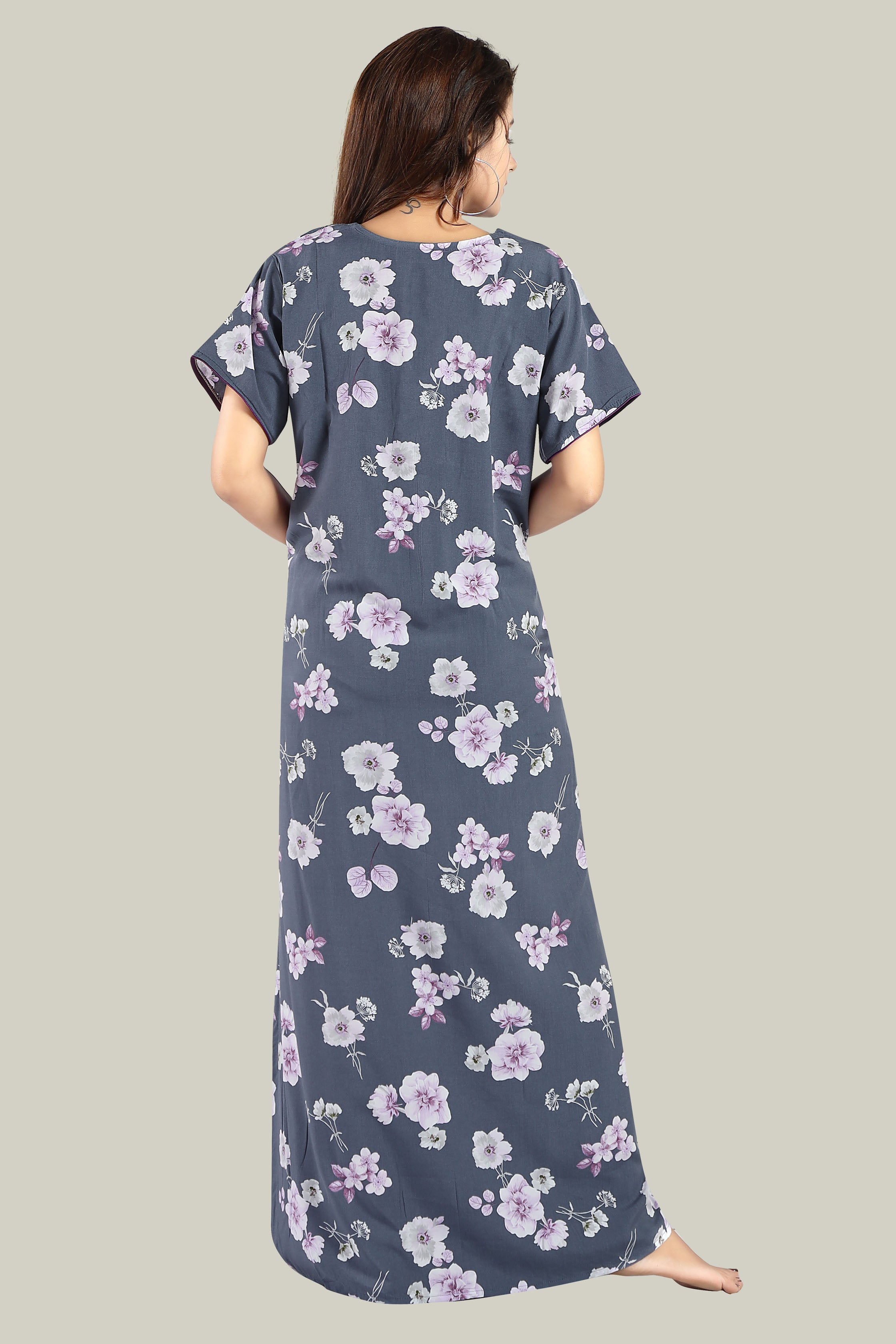 Grape Blue Reyon Riya-L