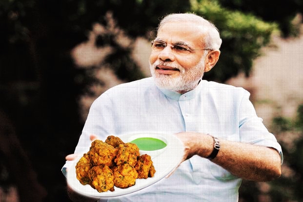 Narendra Modi pakoda