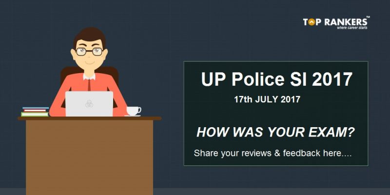 UP SI exam analysis 2017 17th July