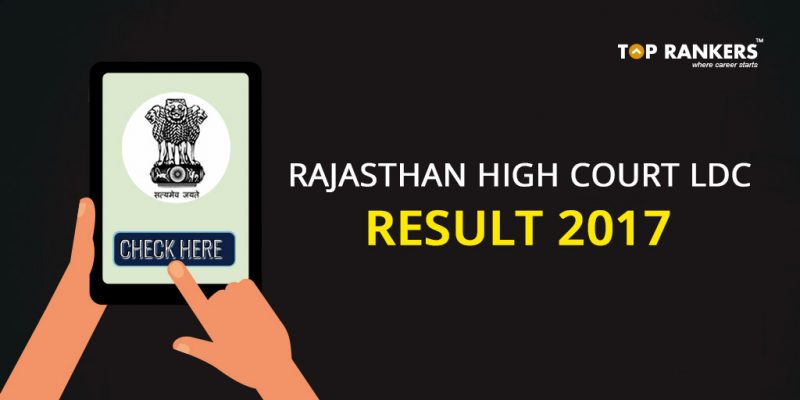 Rajasthan High Court LDC Result 2017