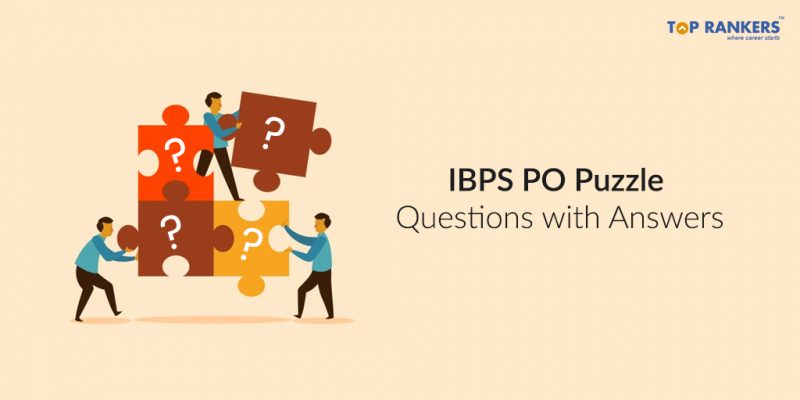 IBPS PO Puzzle Questions with Answers FREE PDF Download