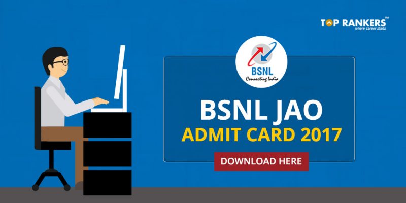 BSNL JAO Admit Card Released