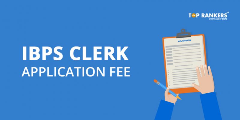 IBPS Clerk Application Fee