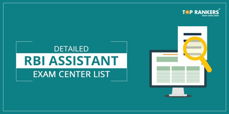RBI Assistant Exam Centers