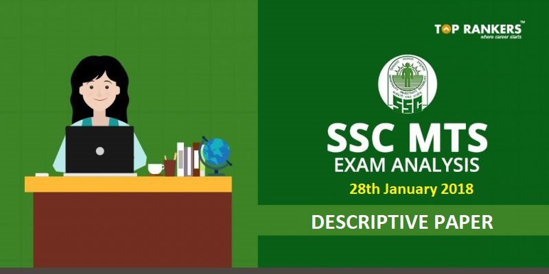 SSC MTS Exam Analysis Descriptive Exam