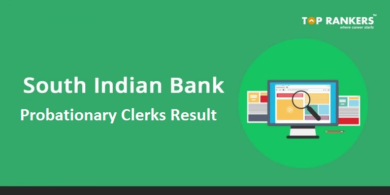 South Indian Bank Clerk Result