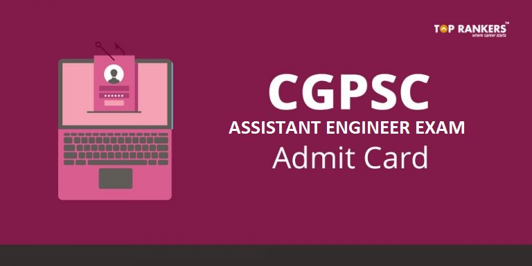 CGPSC Assistant Engineer Admit Card