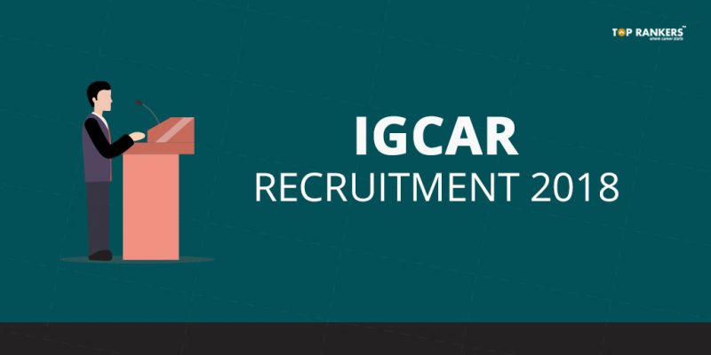 IGCAR Recruitment 2018