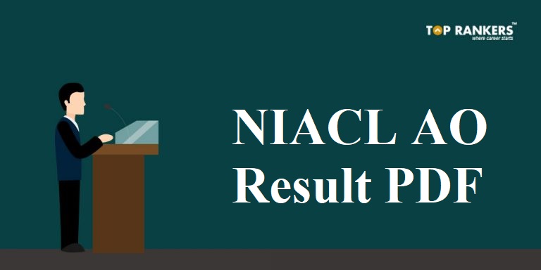 NIACL AO Result PDF 2018 for Phase 1