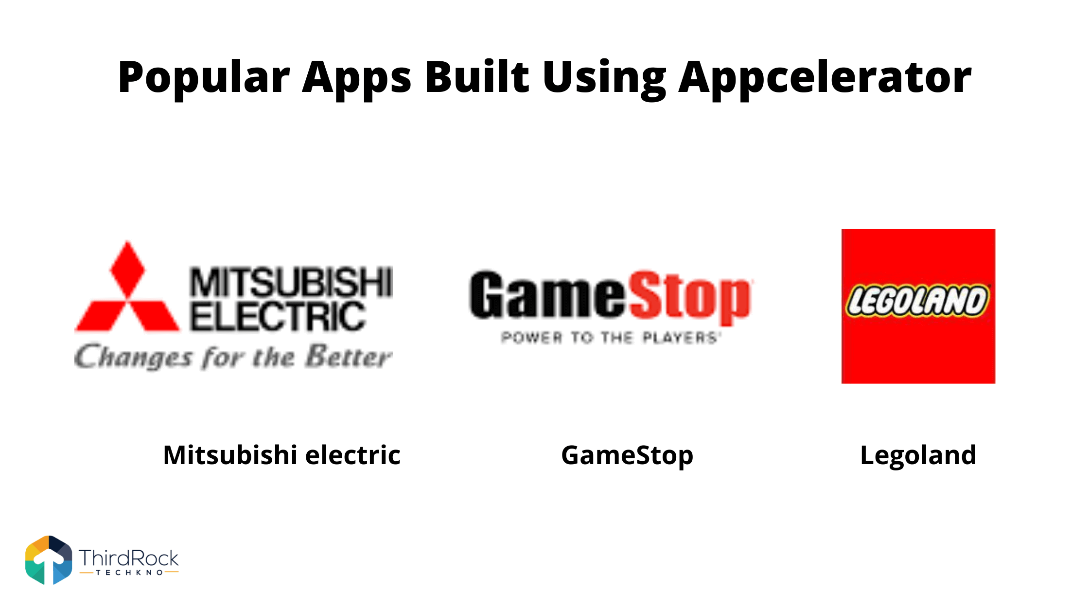 Apps built using Appcelerator