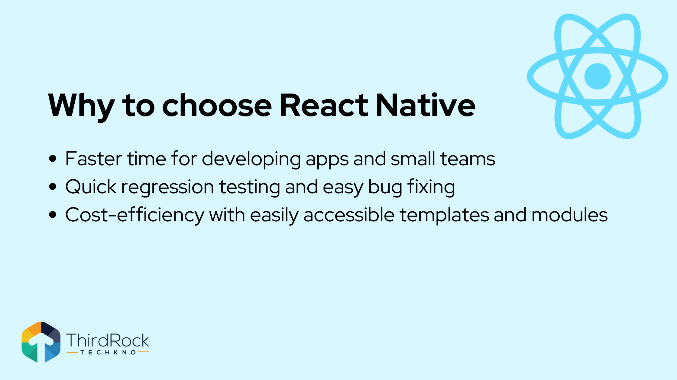 Why choose react native