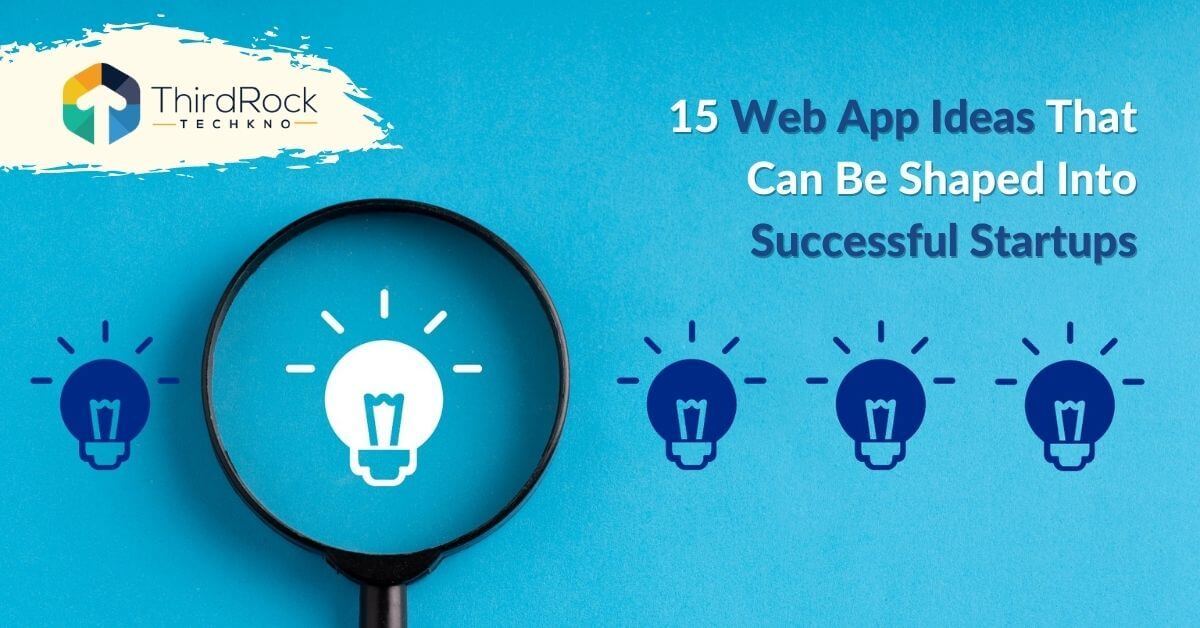 web app ideas for successful startups