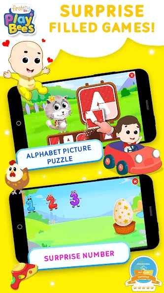 FirstCry PlayBees  Nursery Rhymes, Stories, Games For Kids