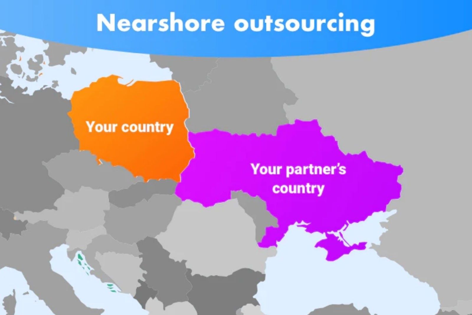 Nearshore outsourcing software development