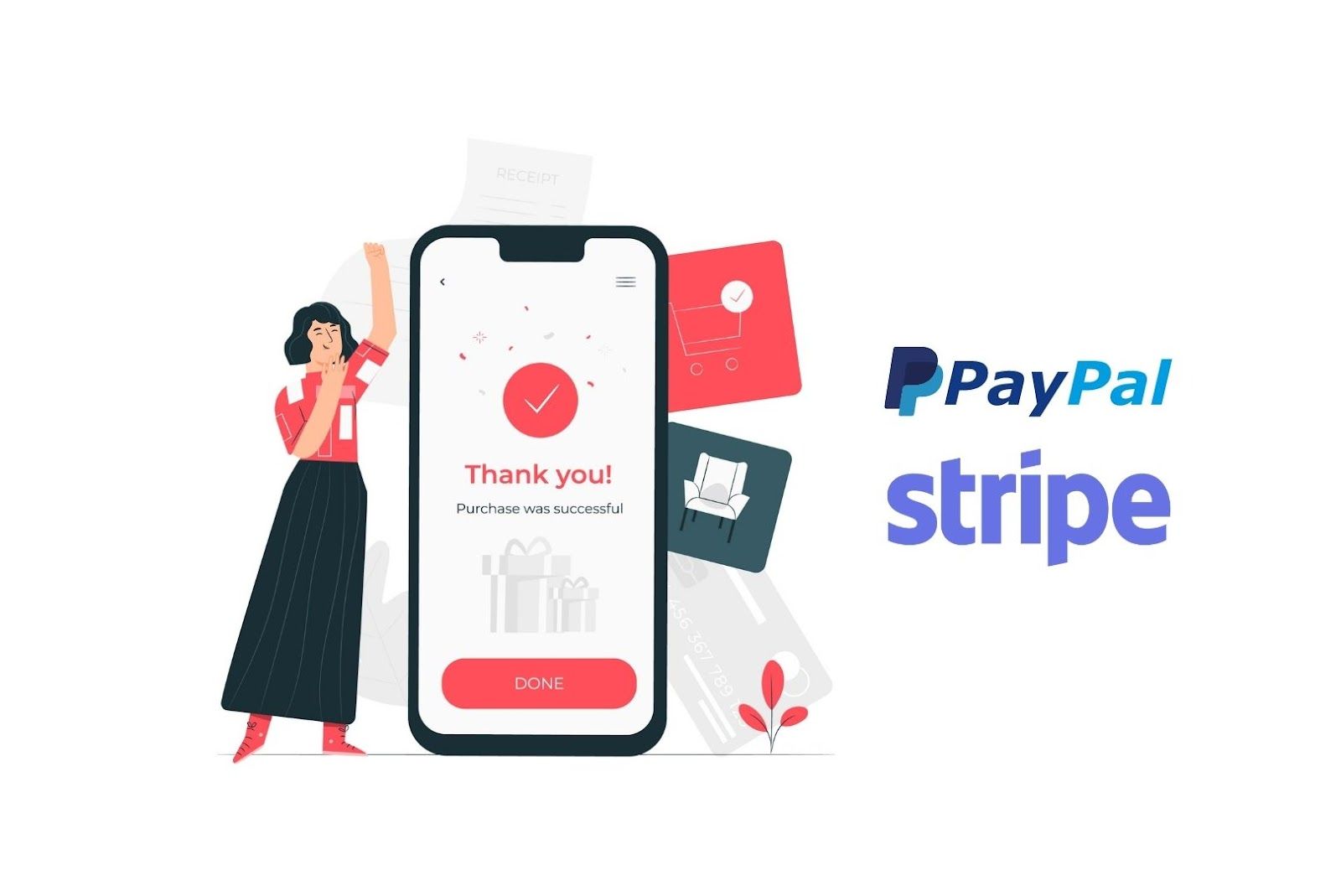 paypal and stripe for better financial transactions