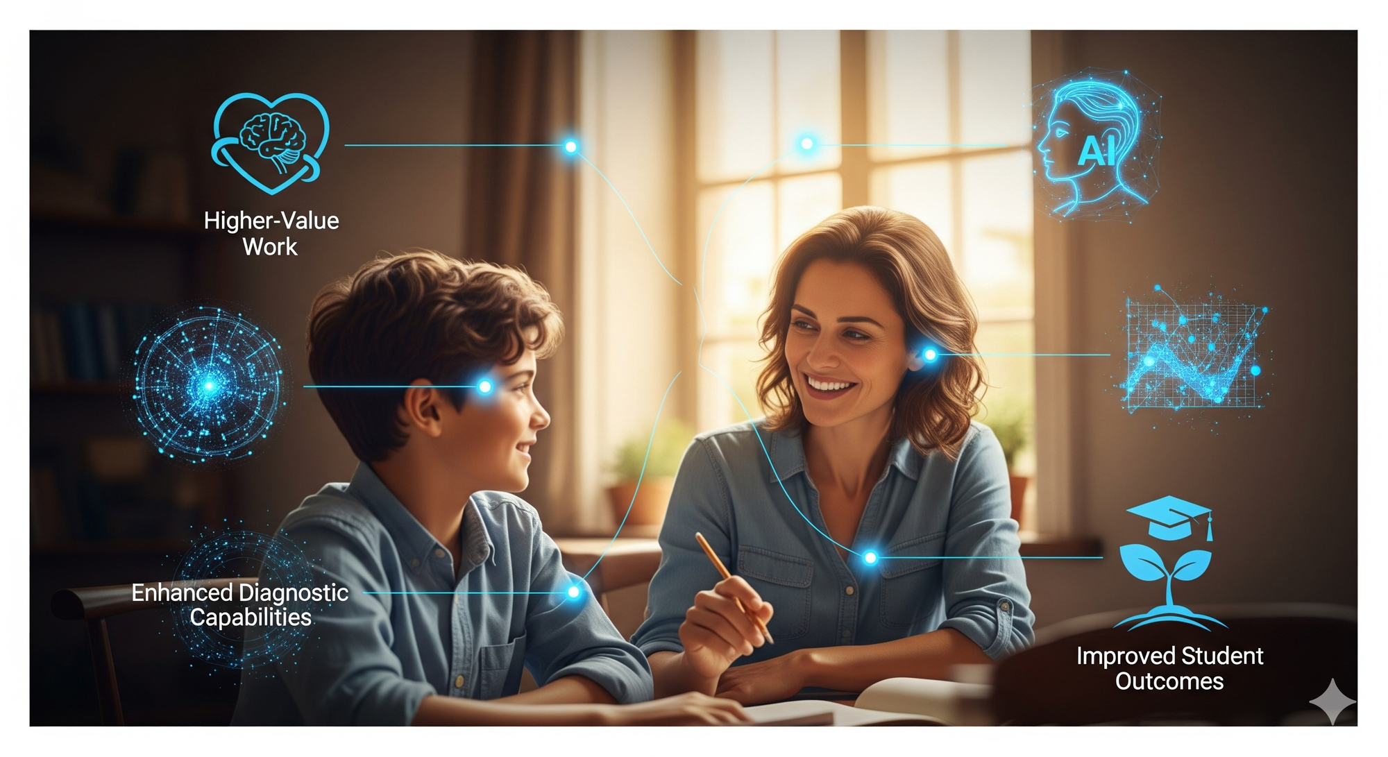 AI Augmenting not Replacing Teachers