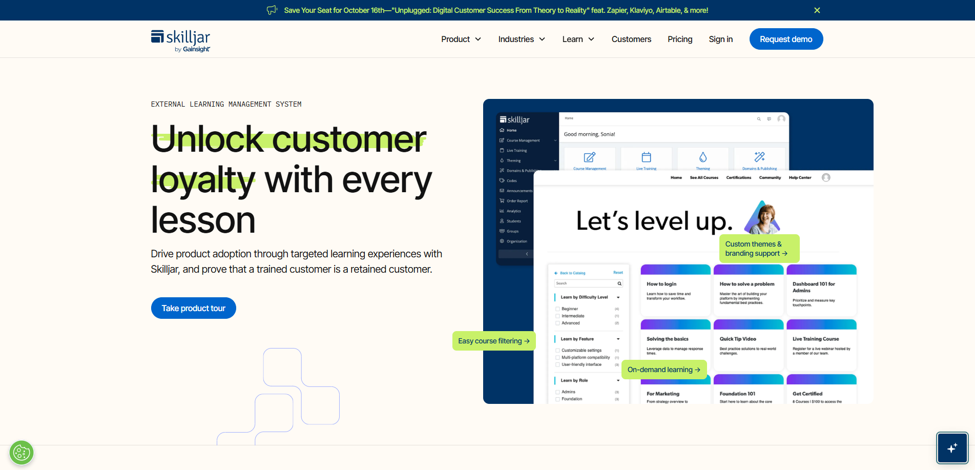 Skilljar LMS Platform