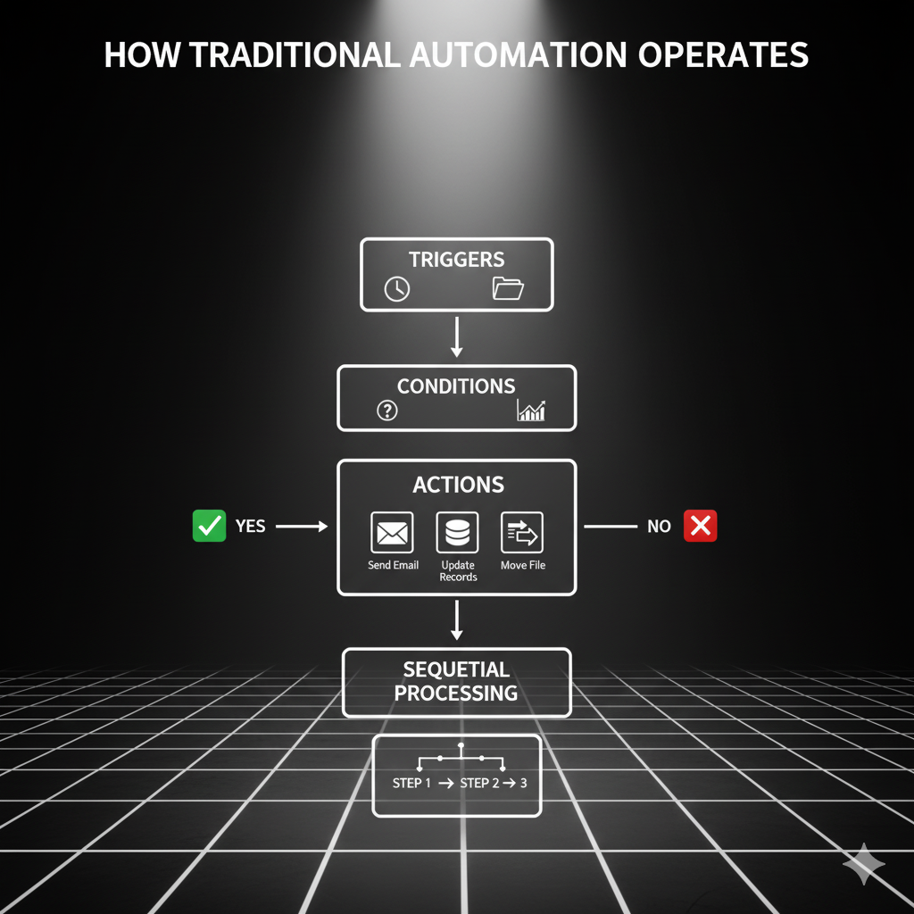 How Traditional Automation Operates?