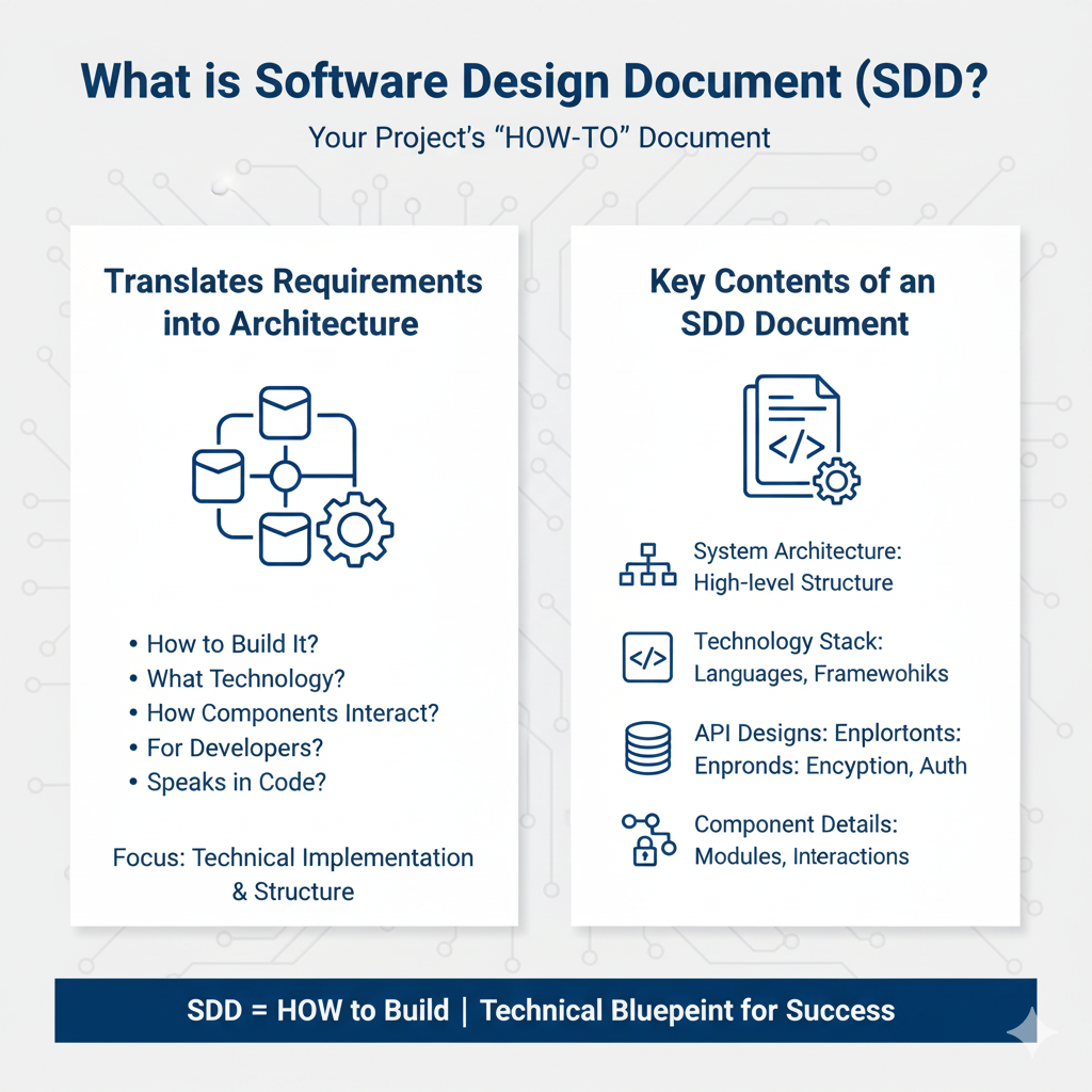 What is a Software Design Document (SDD)?