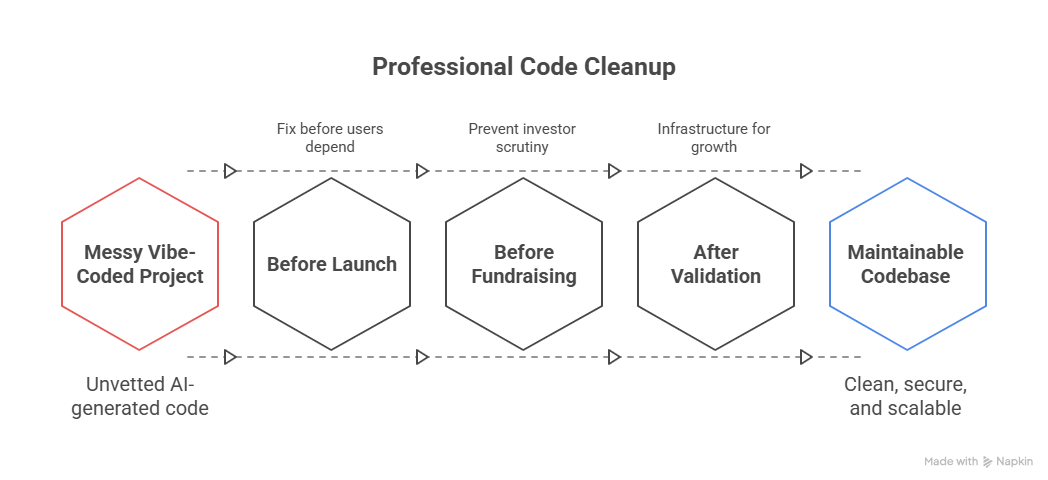 Professional Vide Code Cleanup