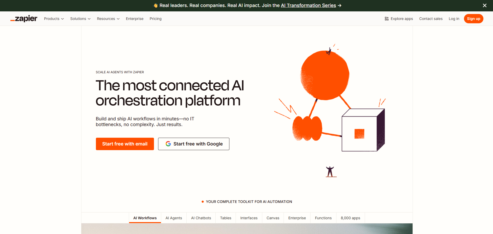 Zapier Best AI Workflow Automation Tool