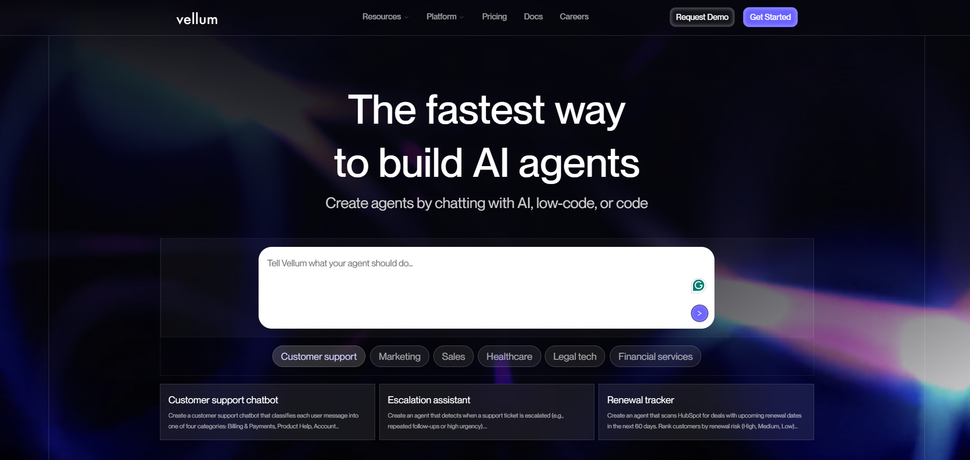 Vellum Best AI Workflow Automation Tools For Startups in 2025