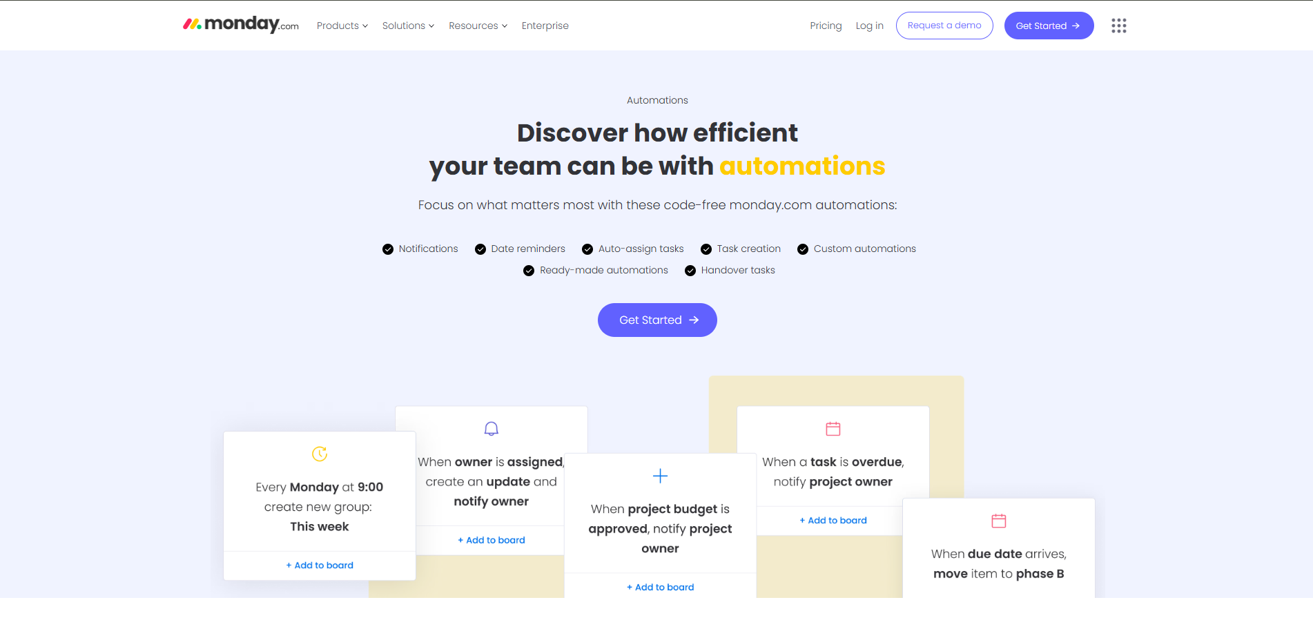 Best AI Automation Software Monday.com