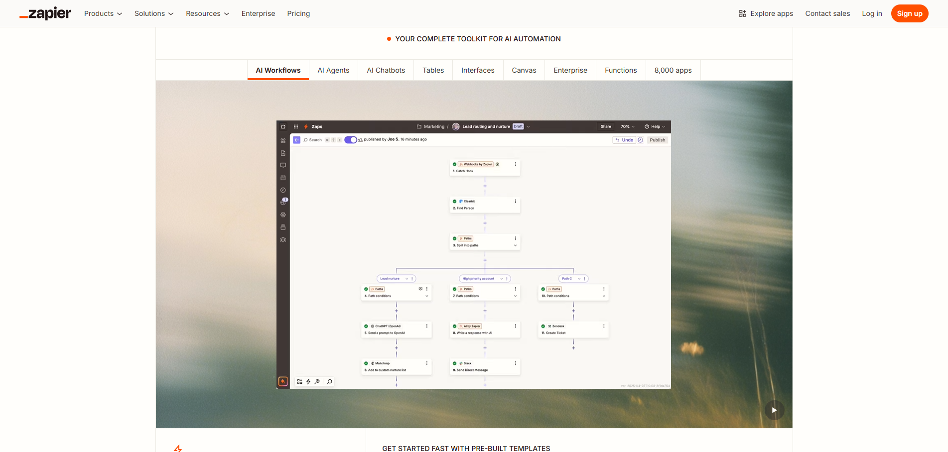 Best AI Automation Software Zapier