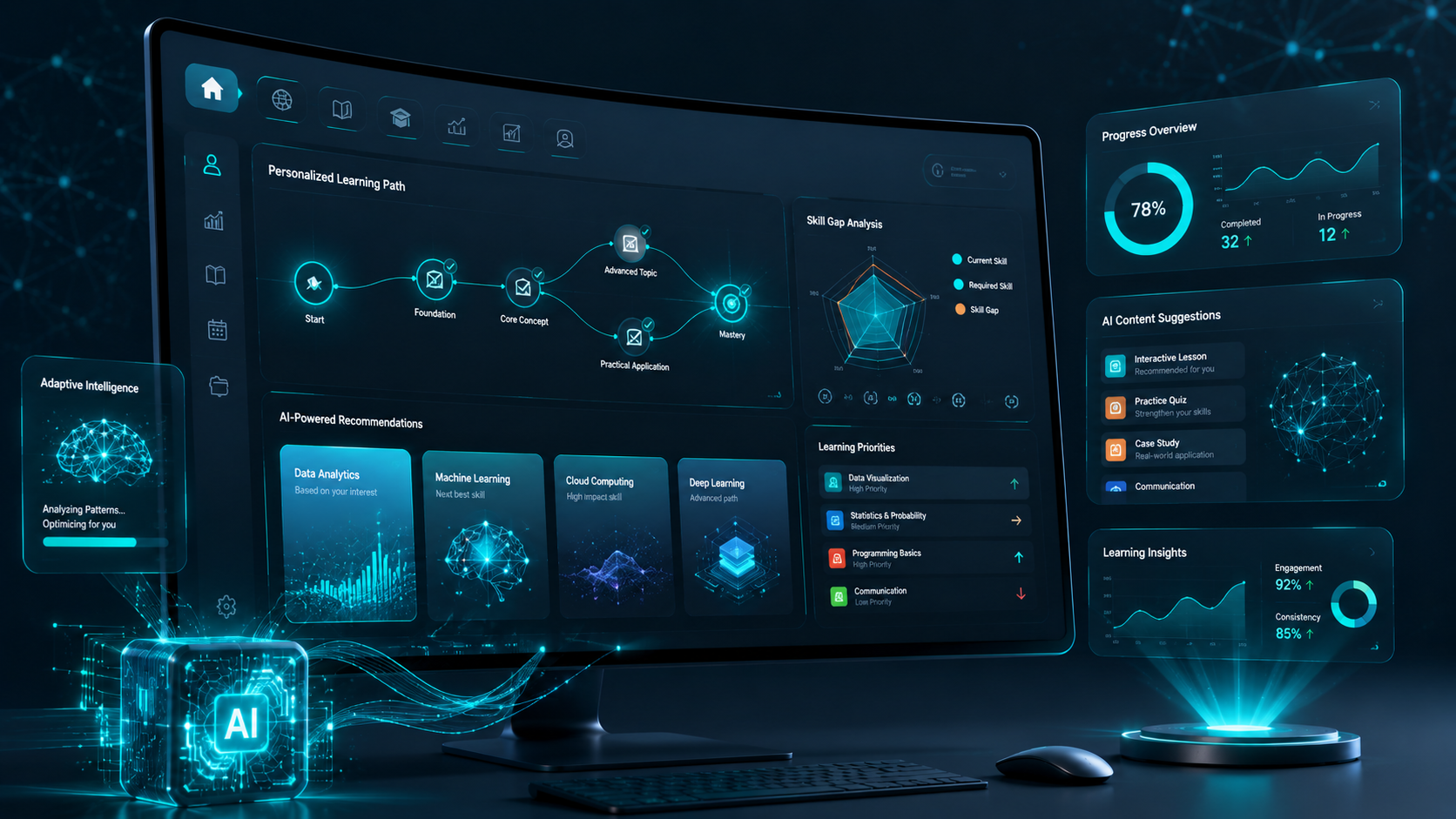 AI Powered LMS in 2026: What to Look For and When to Build Custom