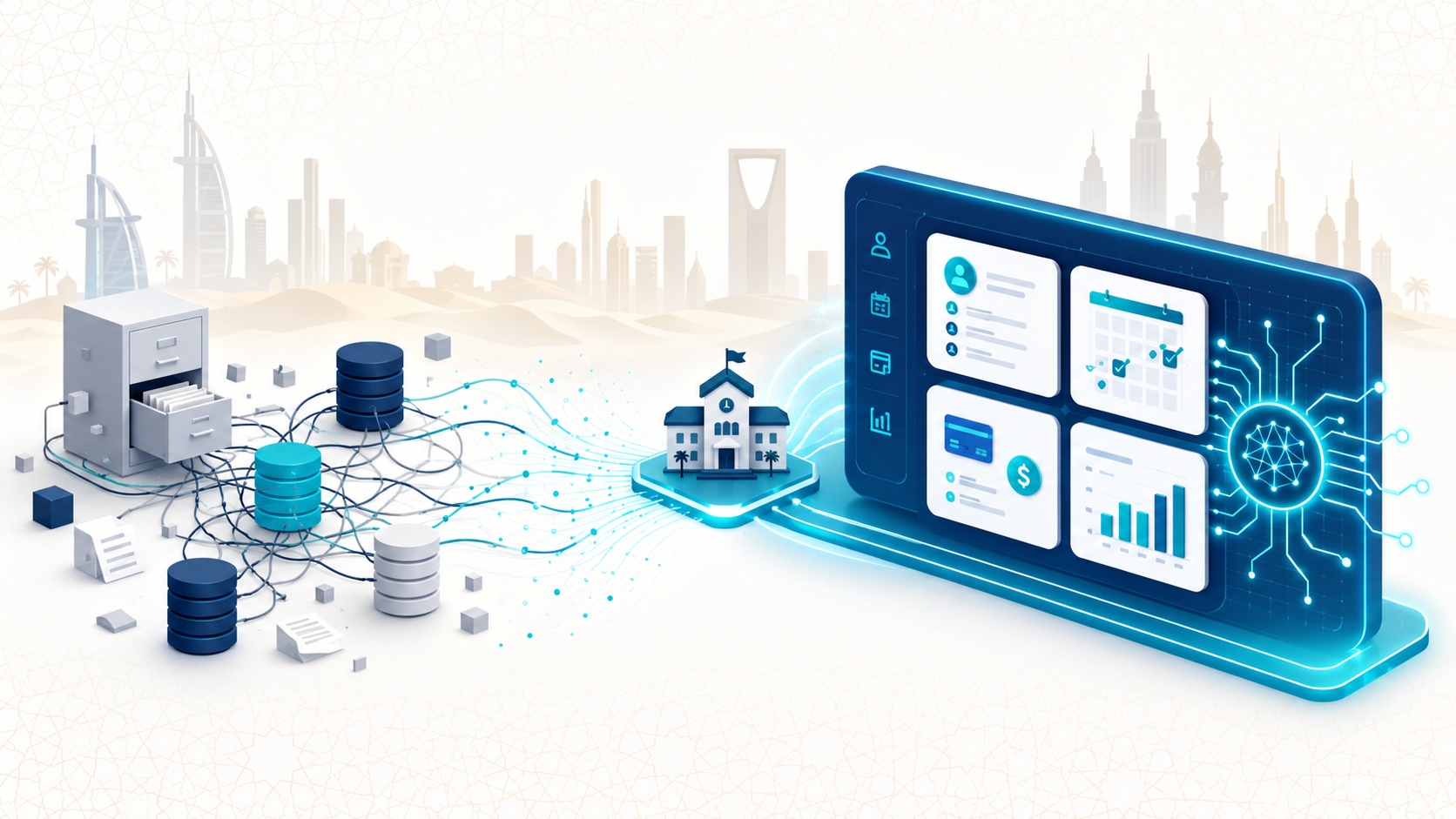 How to Modernise Your School ERP System With AI in the UAE and Saudi Arabia