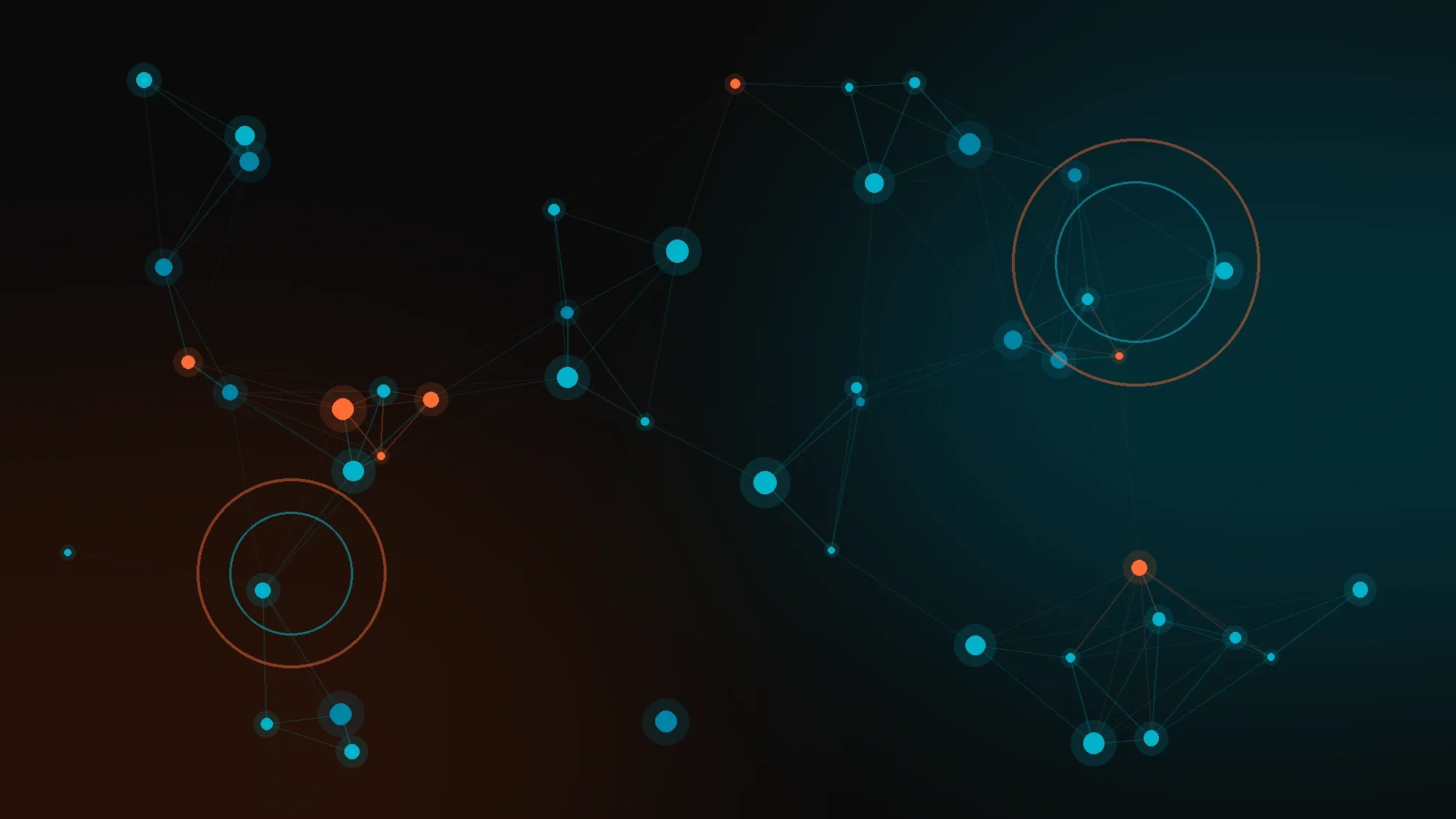 Abstract AI network illustration representing UAE universities AI education GCC leadership